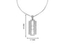 Razor Blade Pendant For Men By Orionz Jewels