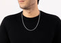 Ripple Silver Chain For Men By Orionz Jewels