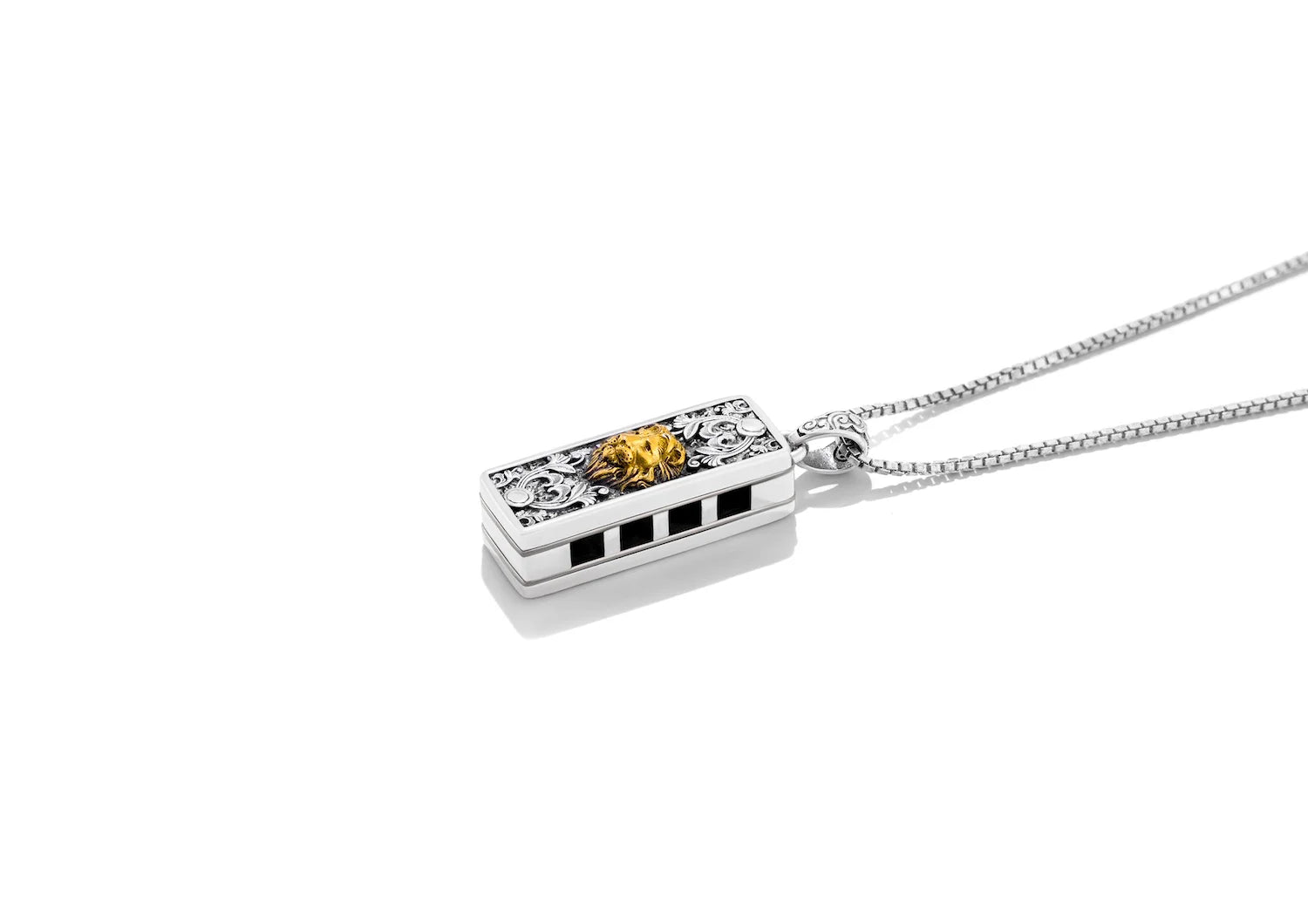 Roar Tone Mouth Organ Pendant For Boys By Orionz Jewels