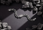 Rotating Om Cuban Bracelet By Orionz Jewels