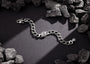 Rotating Om Cuban Bracelet By Orionz Jewels