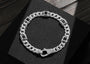 Royal Crest Bracelet For Men In Black Stone