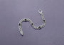 Royal Crest Bracelet For Men In Black Stone
