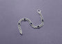 Royal Crest Bracelet For Men In Blue Stone