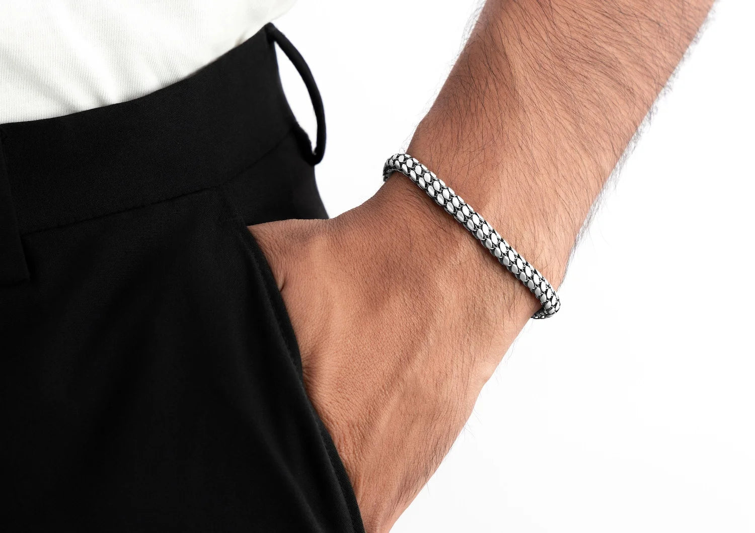Shadow Viper Bracelet For Men By Orionz Jewels