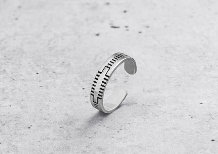 Silver Matrix Ring