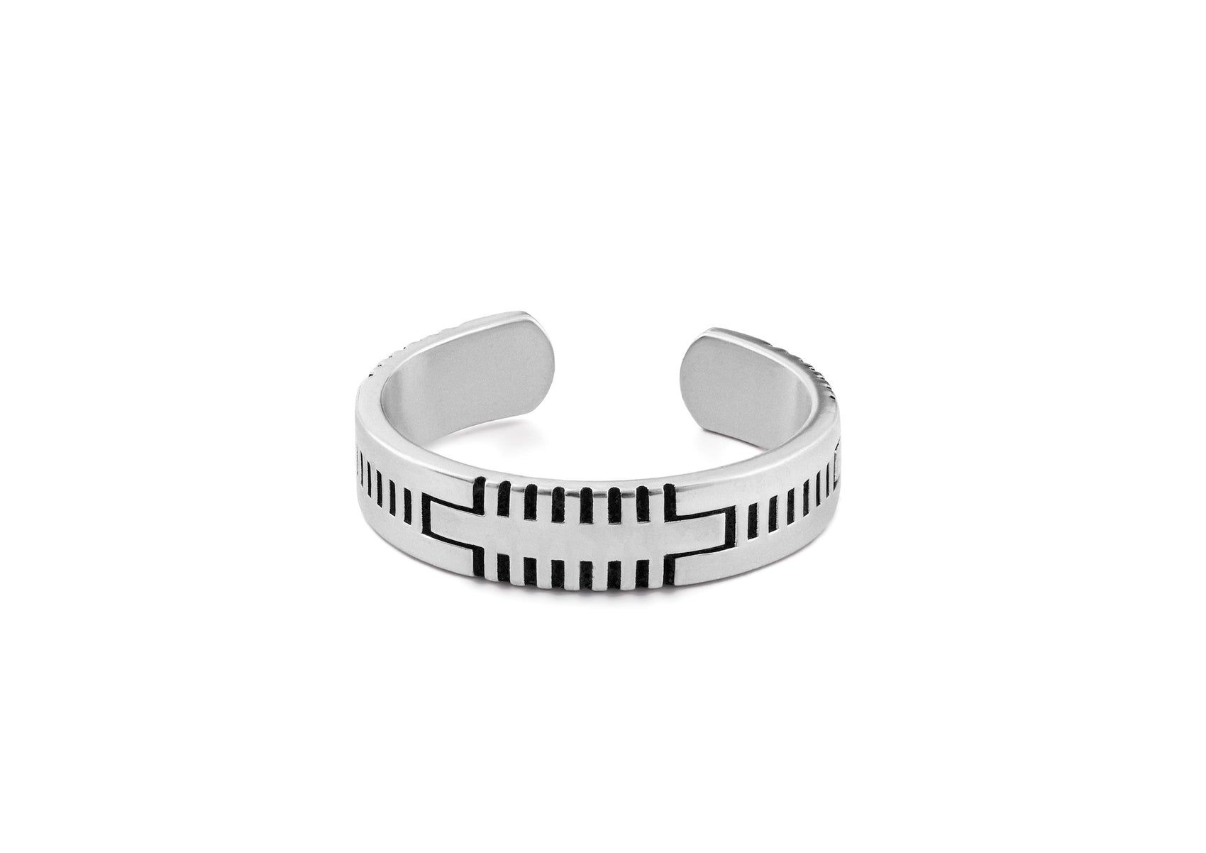 Silver Matrix Ring