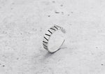 Silver Stride Gents Ring