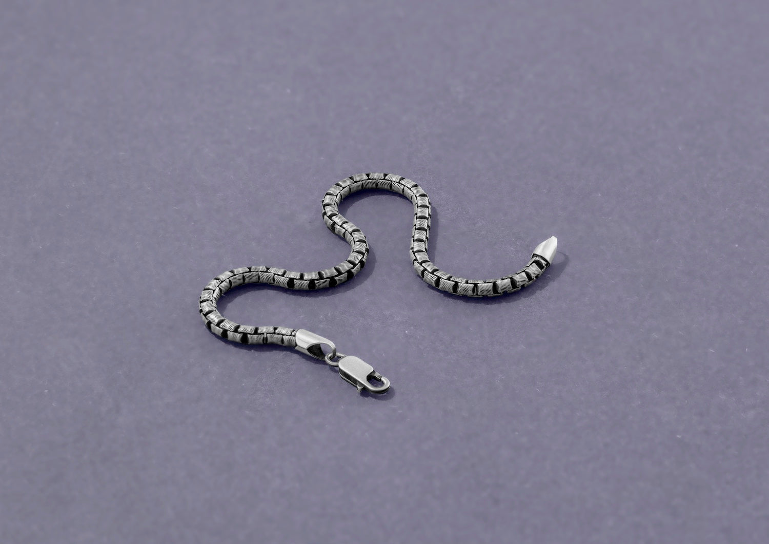 Sleek Edge 3D Bracelet