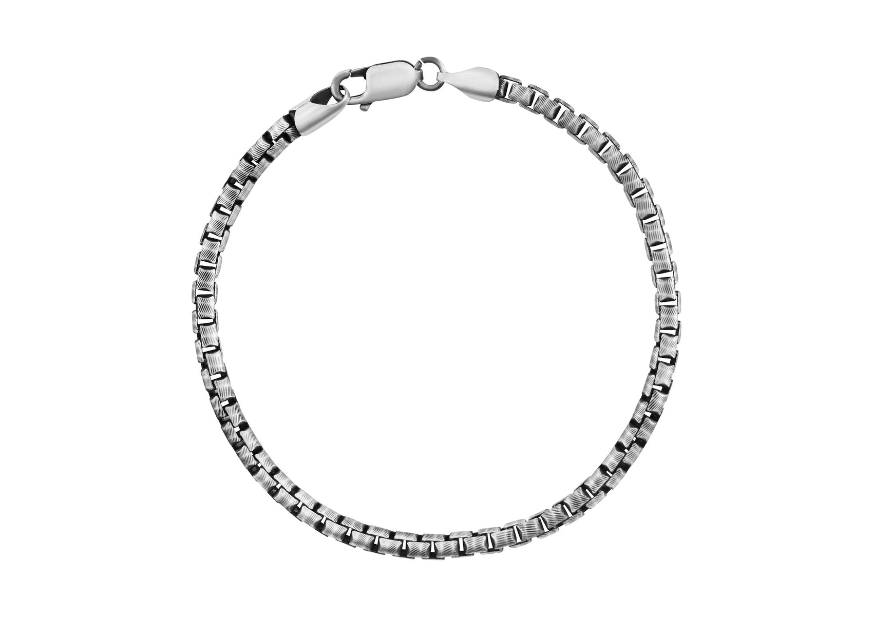 Sleek Edge 3D Bracelet