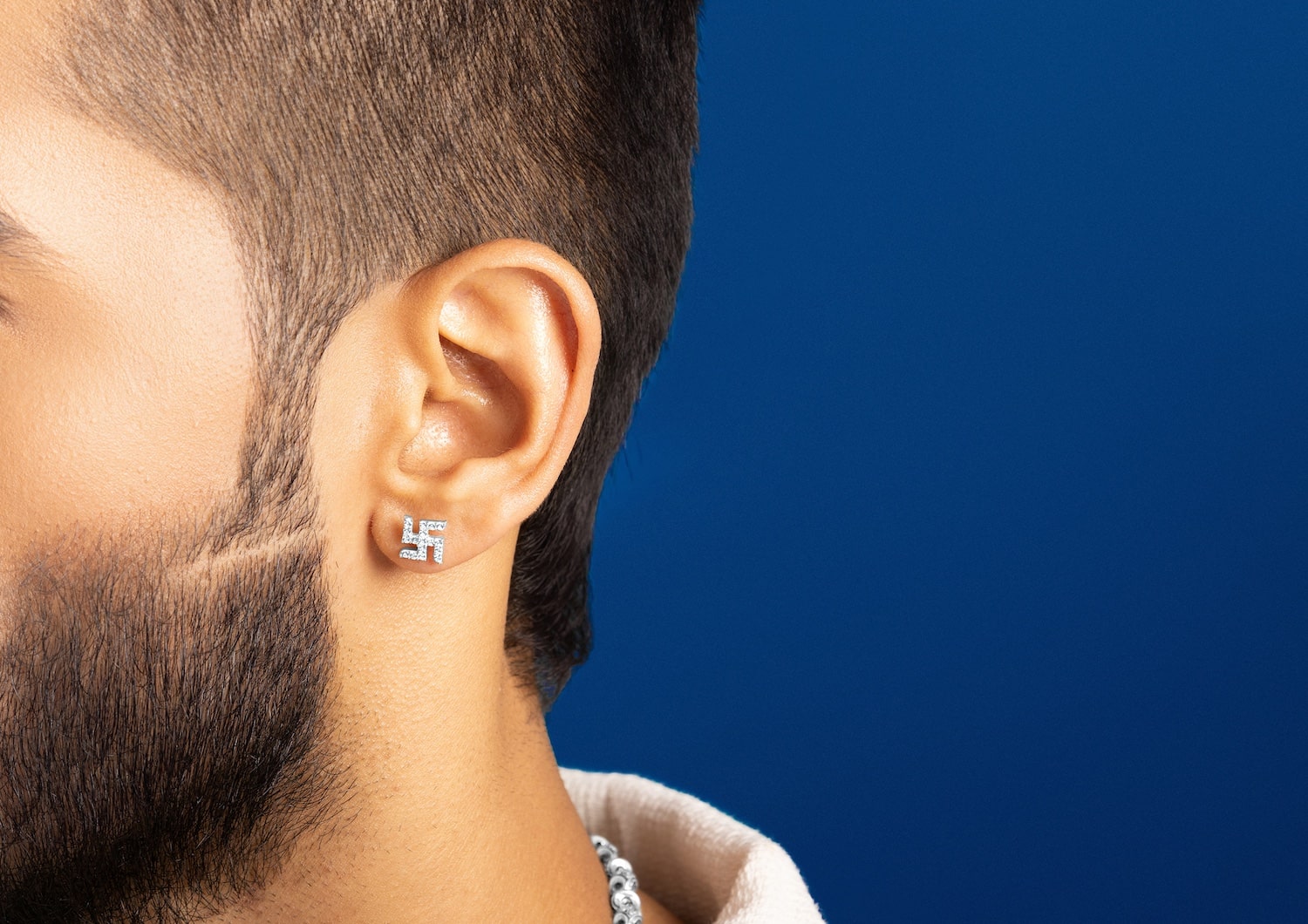 Men's Ear Studs Gold Mens Gold Ear Studs