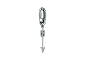 6-10 or 20 pcs Silver Arrow Charm 29mm x 5mm Antiqued