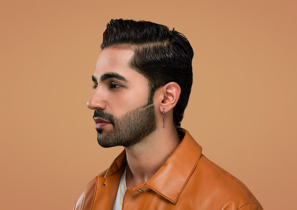 Swift Arrow Drop Earring For Men By Orionz Jewels