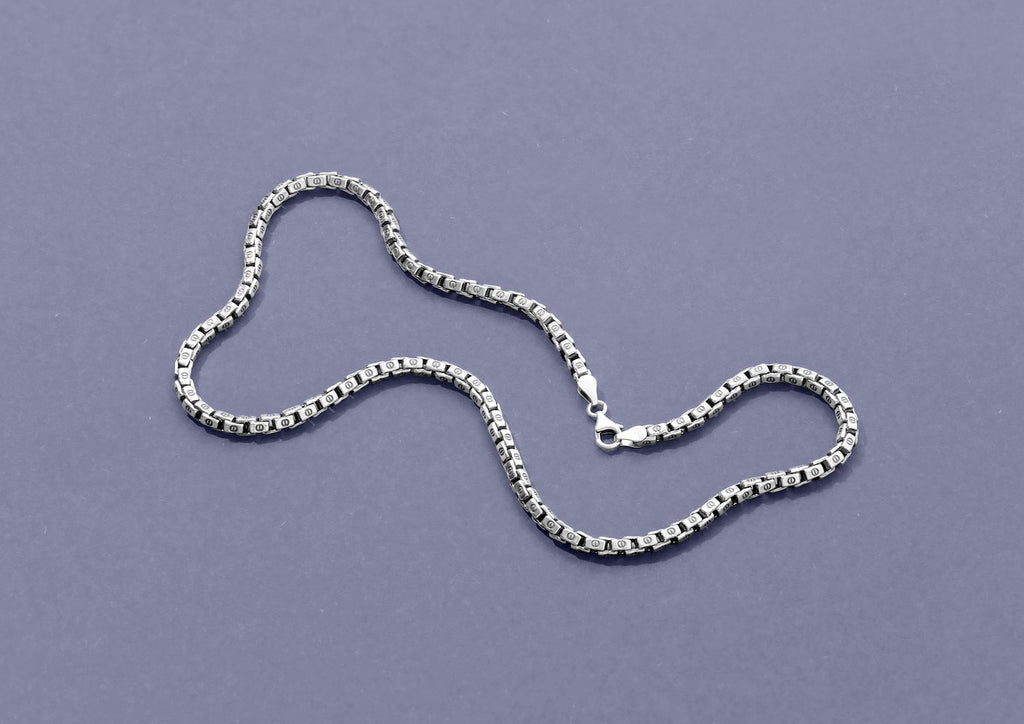 Titan Box Link Chain For Men By Orionz Jewels