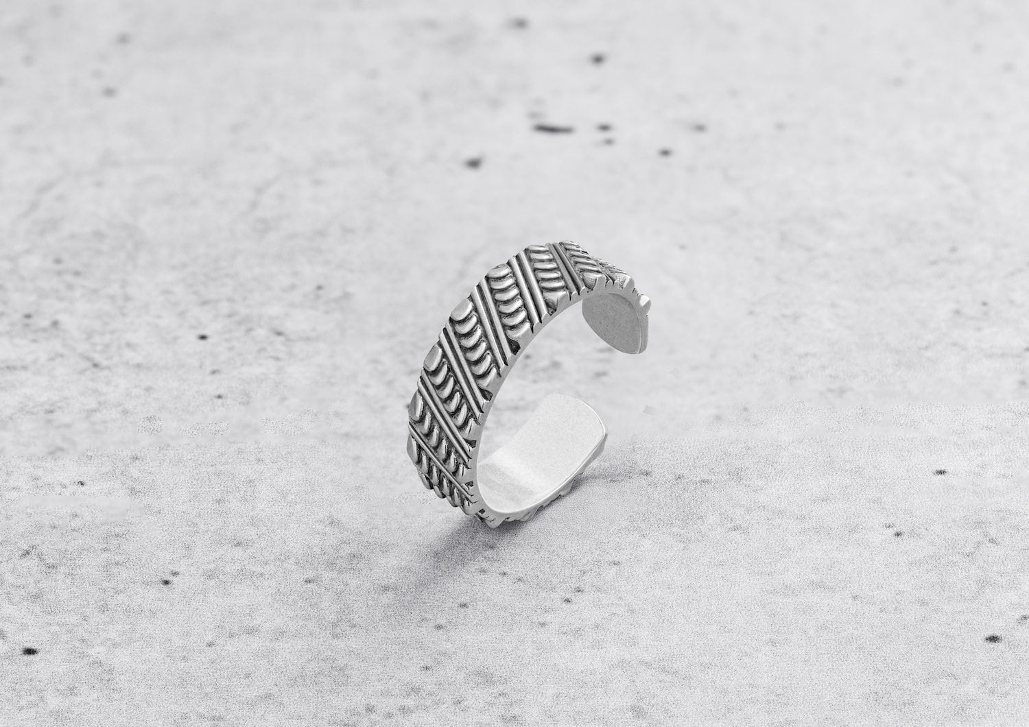 Tribal Engraved Ring