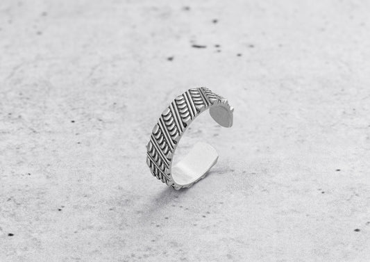 Tribal Engraved Ring