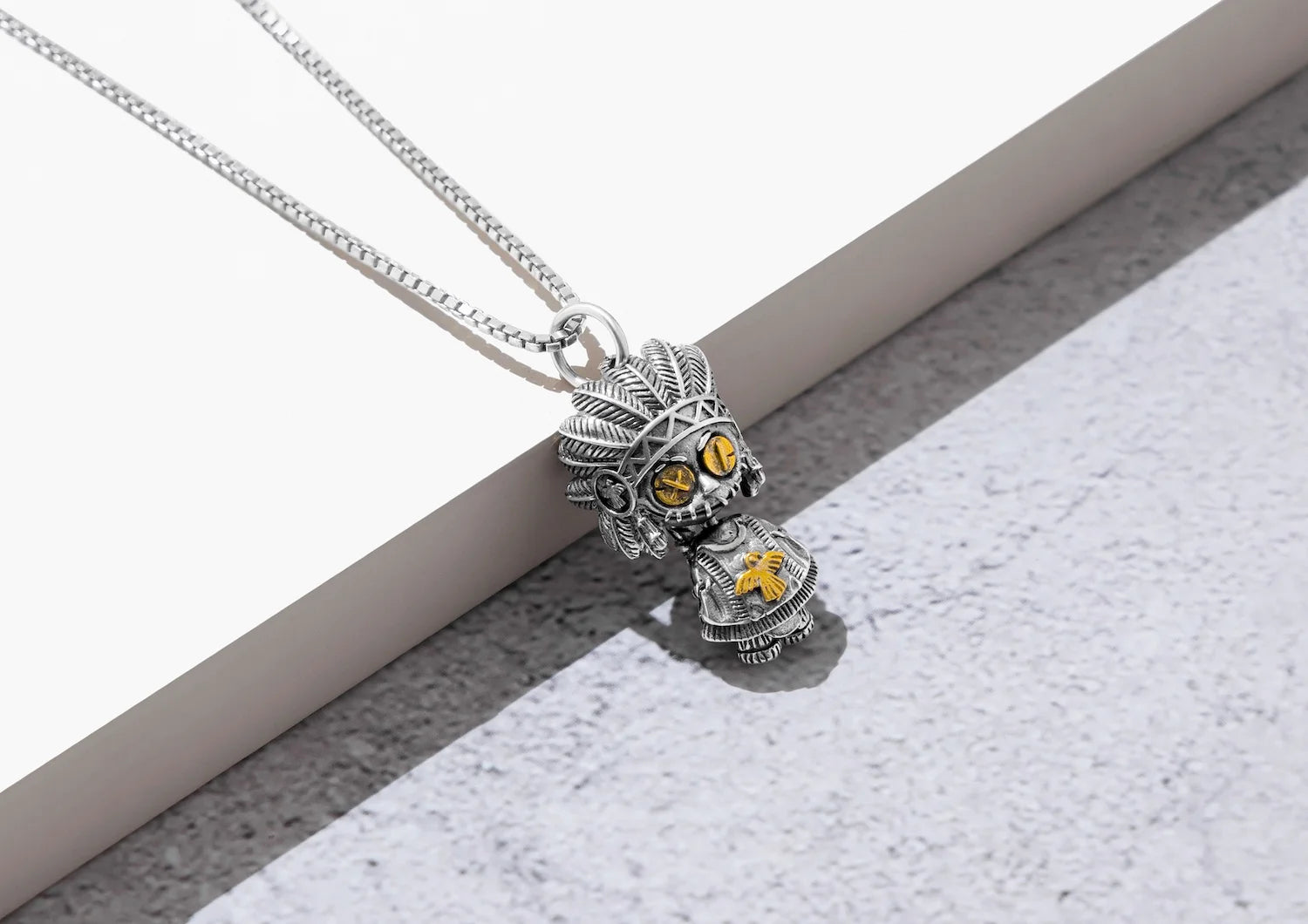 Tribal Spirit Pendant For Boys By Orionz Jewels