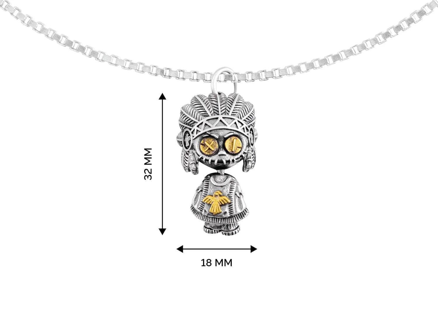 Tribal Spirit Pendant For Boys By Orionz Jewels