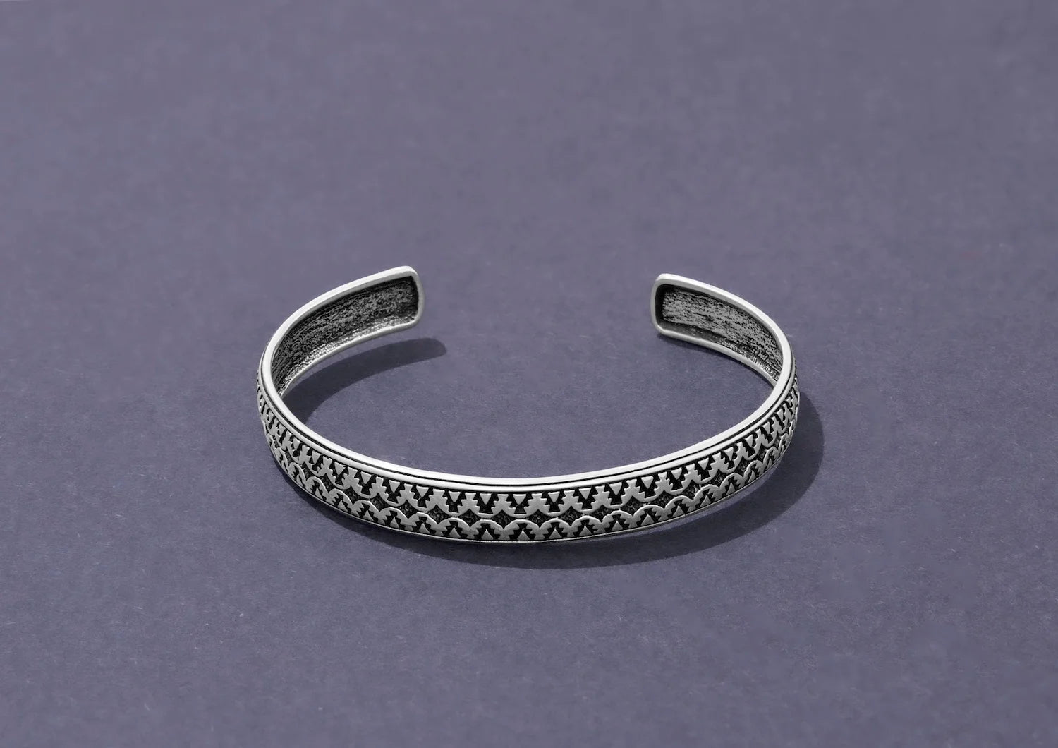 Trident Edge Cuff Bracelet For Men By Orionz Jewels