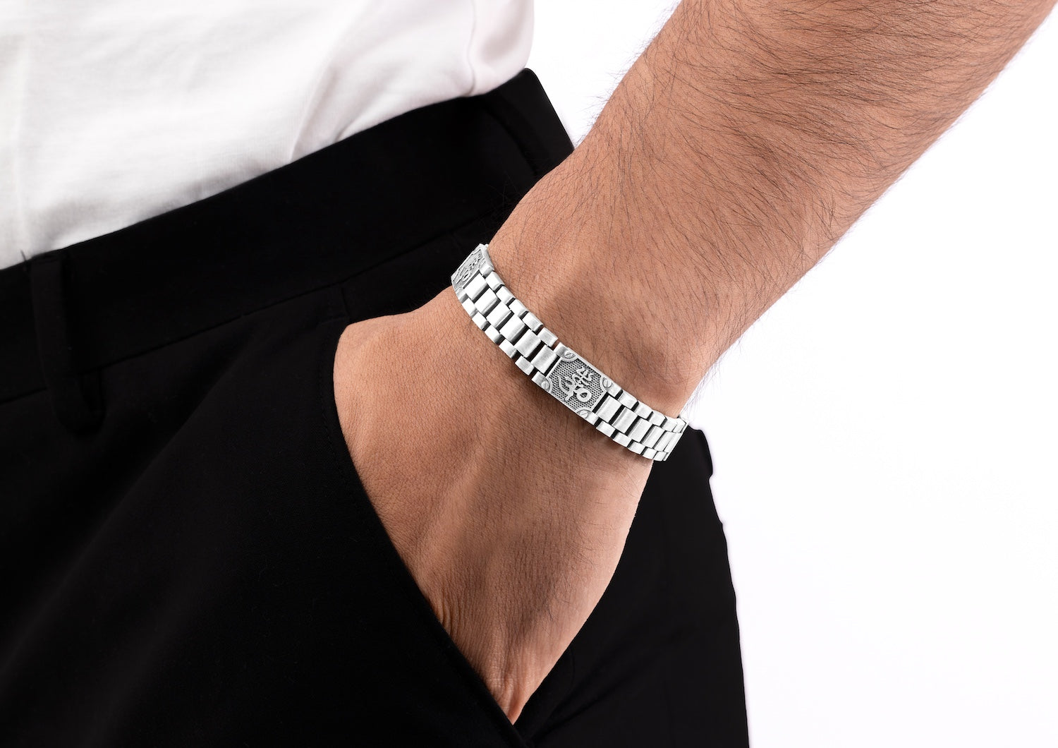 Trishul Guard Bracelet For Men By Orionz Jewels