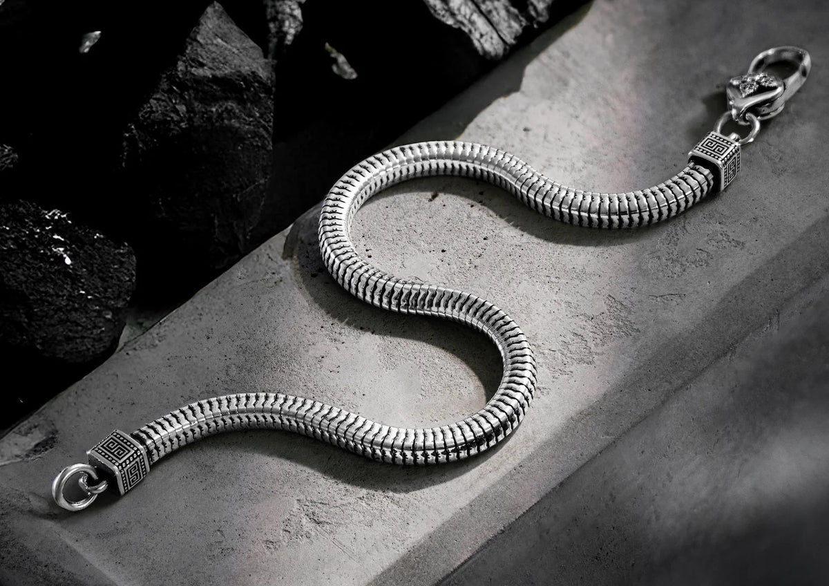 Viper Coil Bracelet For Men By Orionz Jewels