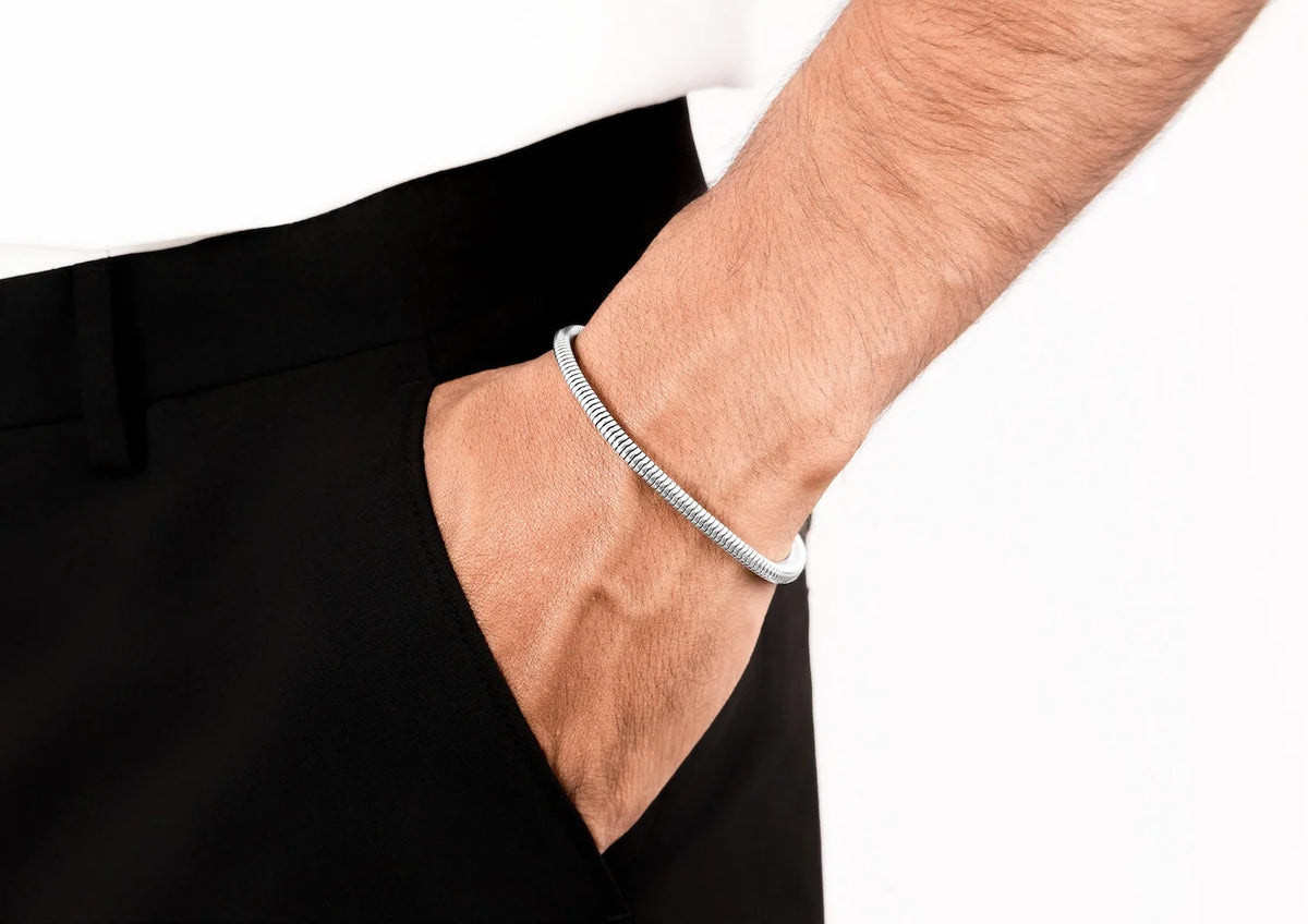 Viper Coil Bracelet For Men By Orionz Jewels