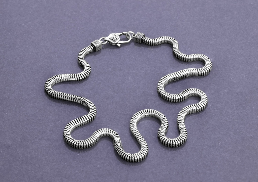 Viper Coil Neck Chain For Men By Orionz Jewels