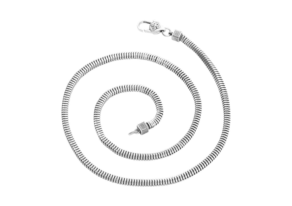 Viper Coil Neck Chain For Men By Orionz Jewels