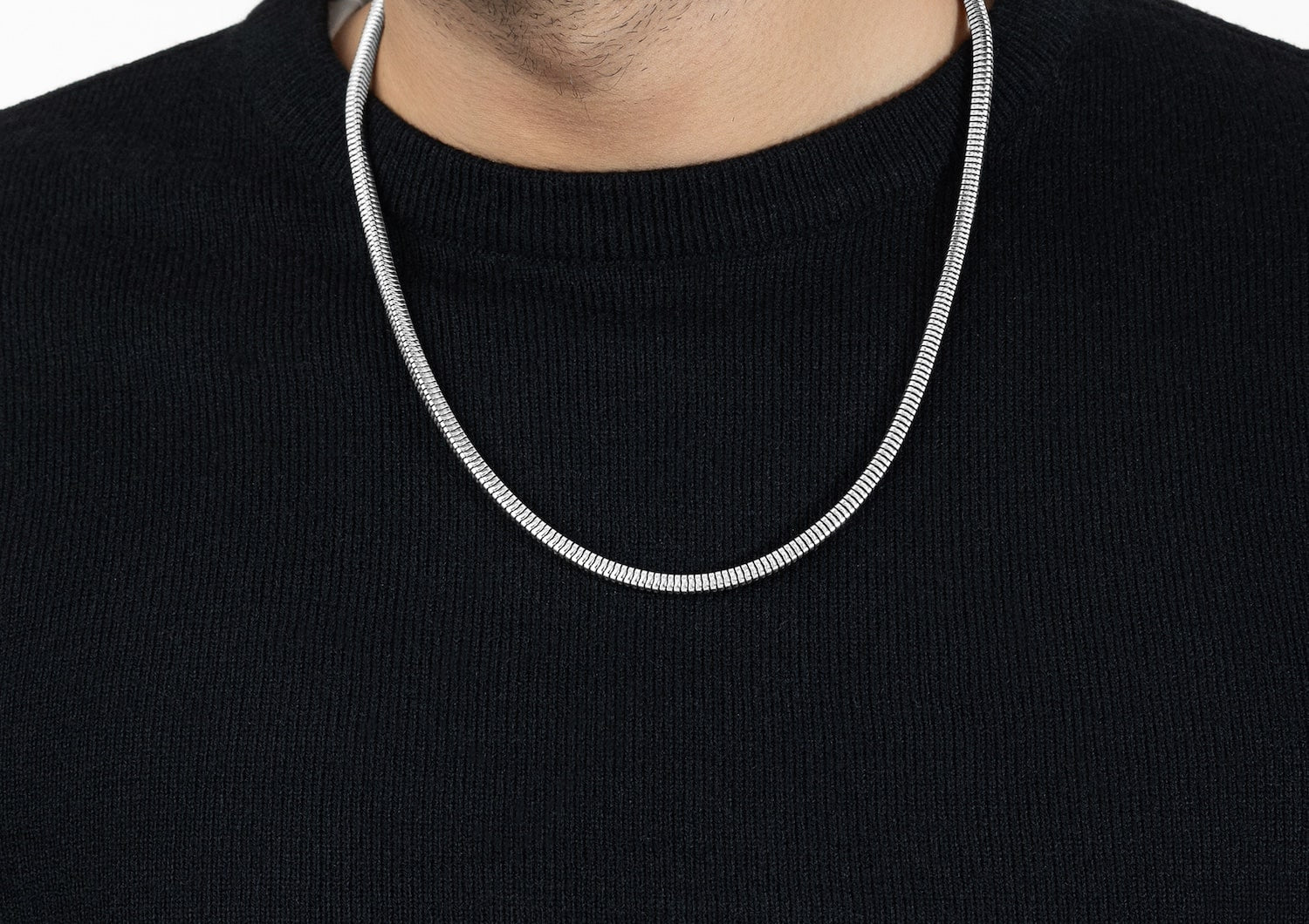 Viper Coil Neck Chain For Men By Orionz Jewels