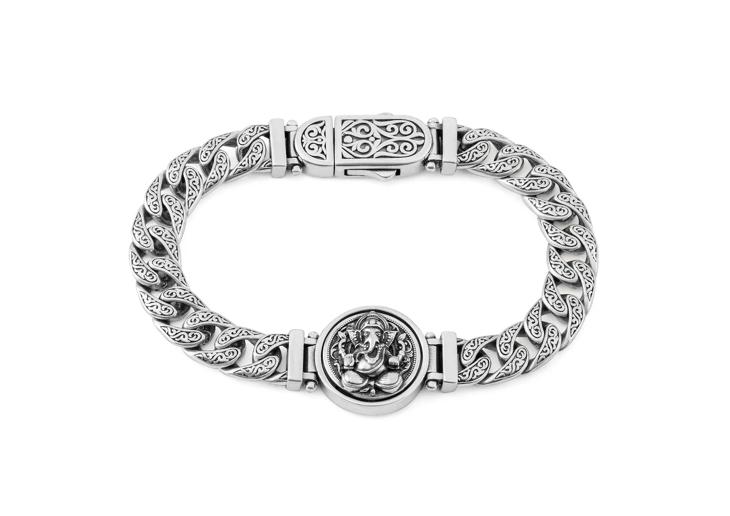 Vortex Ganesha Bracelet For Men By Orionz Jewels