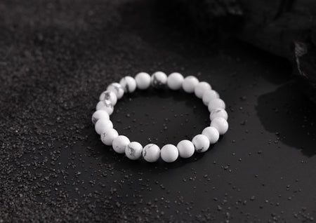 White Howlite Calm Energy Bracelet