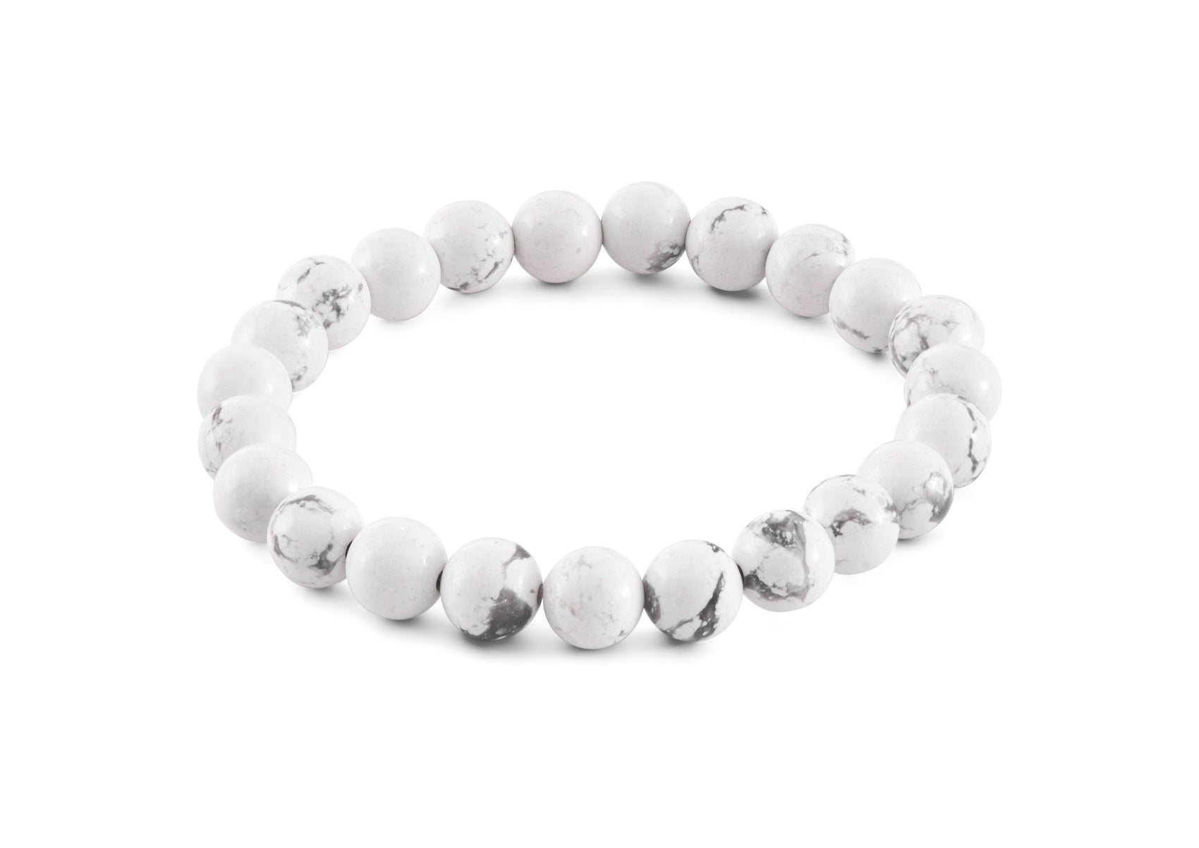 White Howlite Calm Energy Bracelet