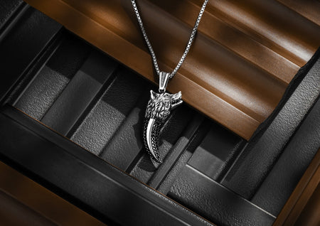 Wolf Claw Pendant For Men By Orionz Jewels