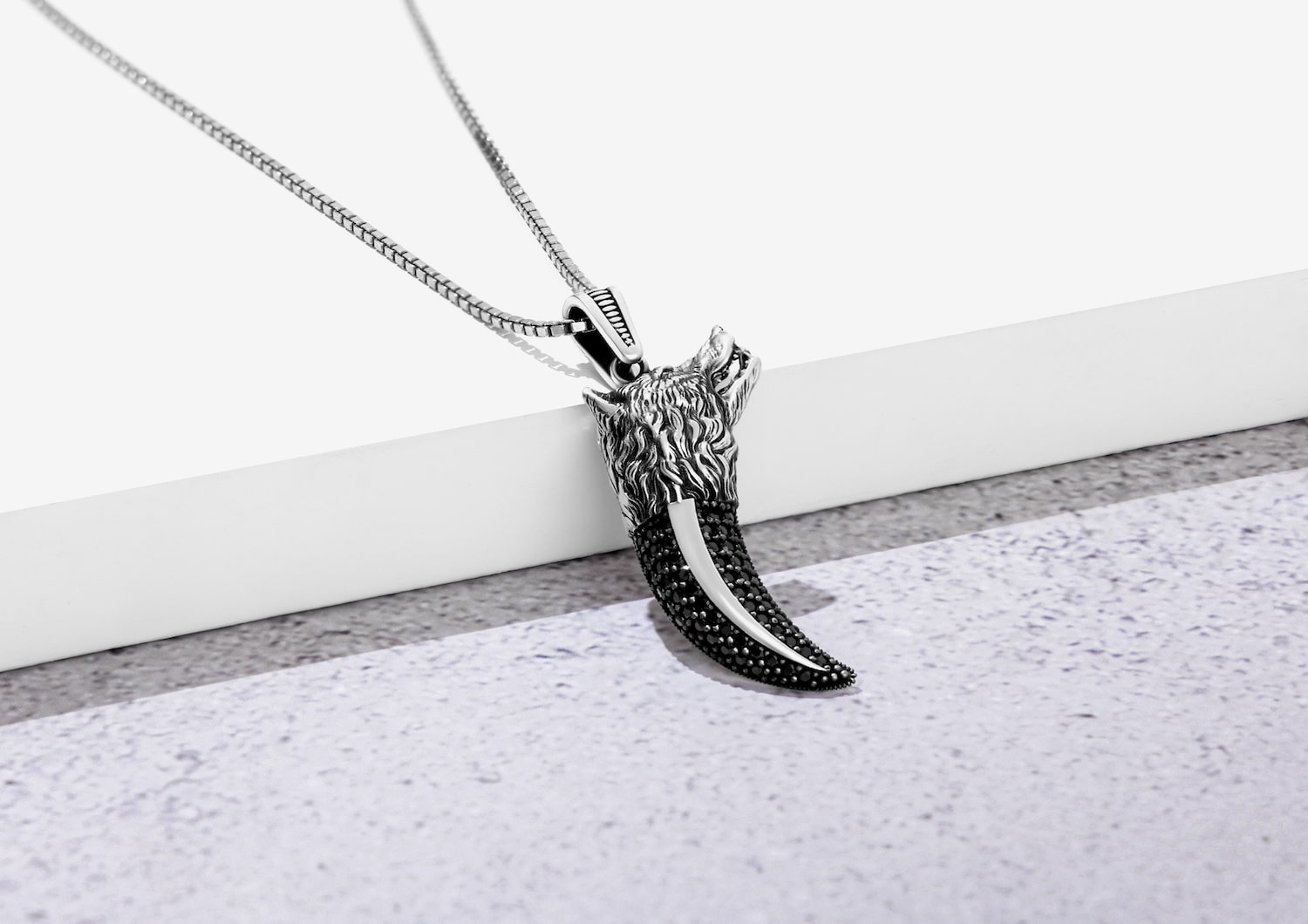 Wolf Claw Pendant For Men By Orionz Jewels