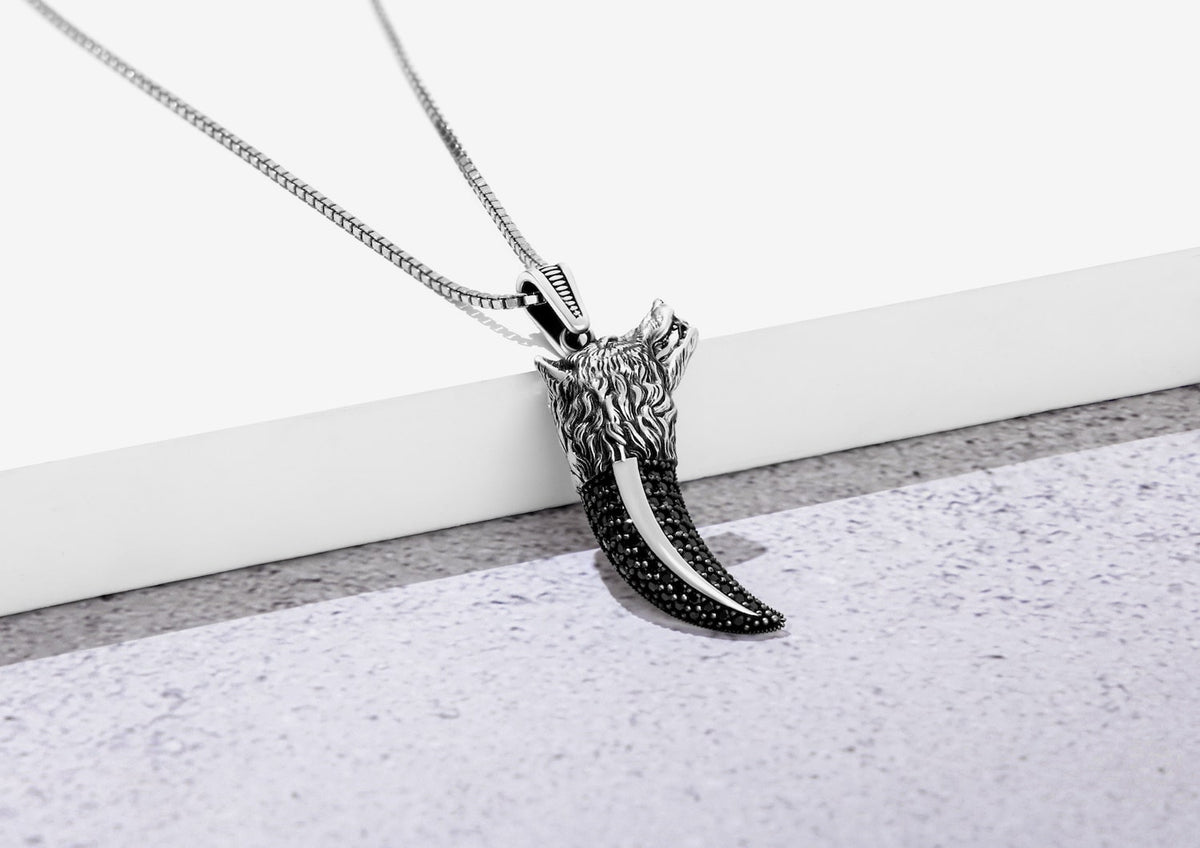 Wolf Claw Pendant For Men By Orionz Jewels