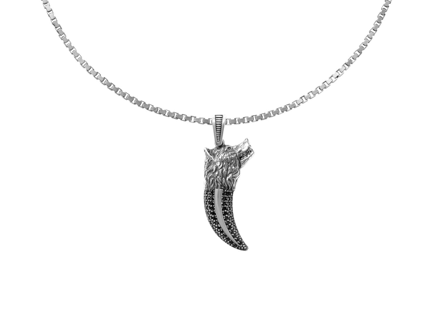 Wolf Claw Pendant For Men By Orionz Jewels