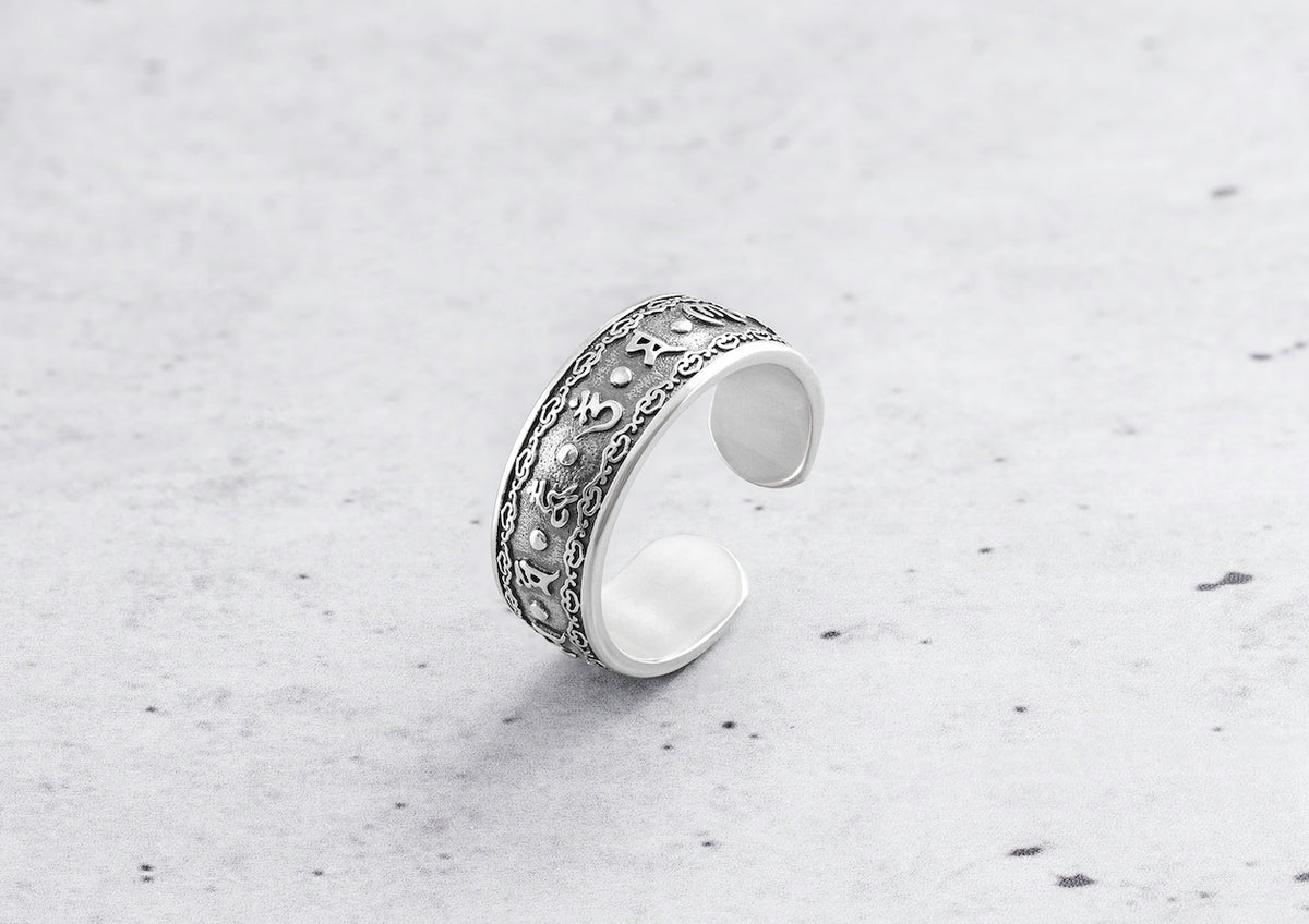 Zenstorm Band Ring For Men By Orionz Jewels