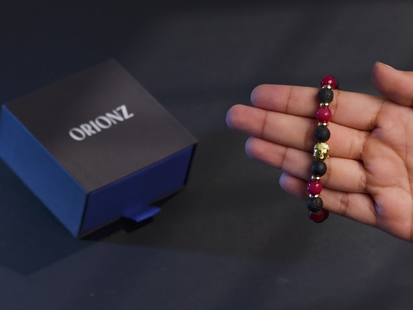 Red Jasper Lava Energy Bracelet