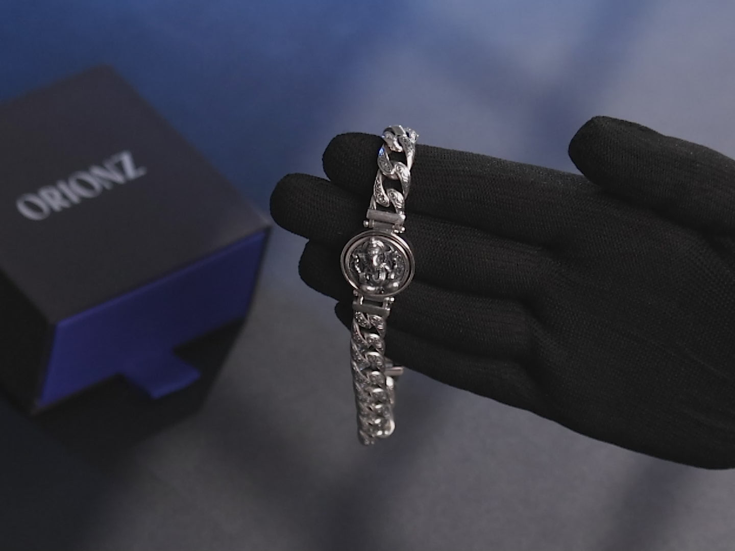Vortex Ganesha Bracelet For Men By Orionz Jewels