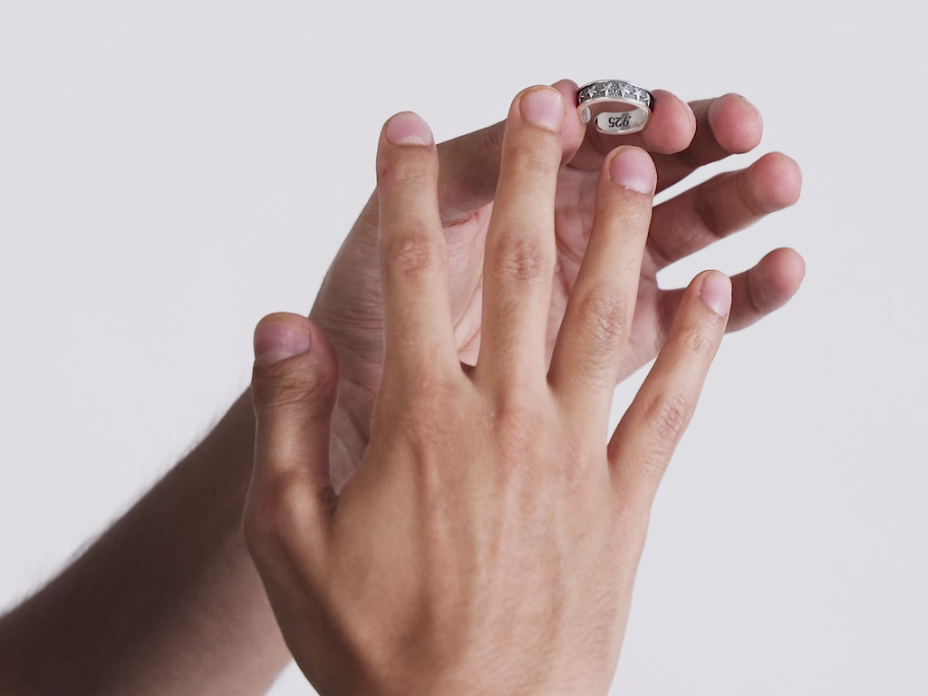Stardust Rebel Ring For Men By Orionz Jewels