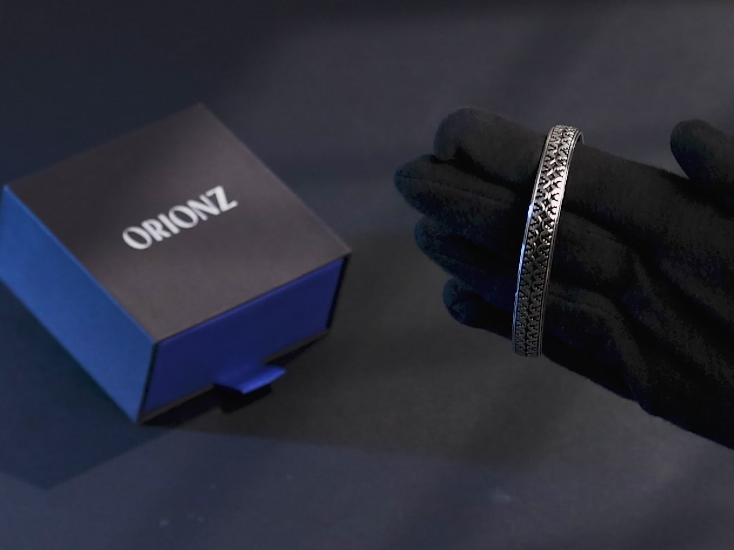 Trident Edge Cuff Bracelet For Men By Orionz Jewels