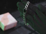 Green Stone Cuban Bracelet For Men By Orionz Jewels