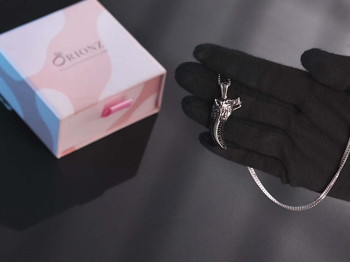 Wolf Claw Pendant For Men By Orionz Jewels