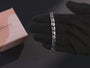 Hexa Crown Bracelet For Men In Blue Stone