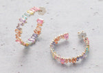 Asymmetrical Hoop Earrings For Women By Orionz Jewels