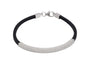 Greek Key 925 Silver Bracelet For Men By Orionz Jewels