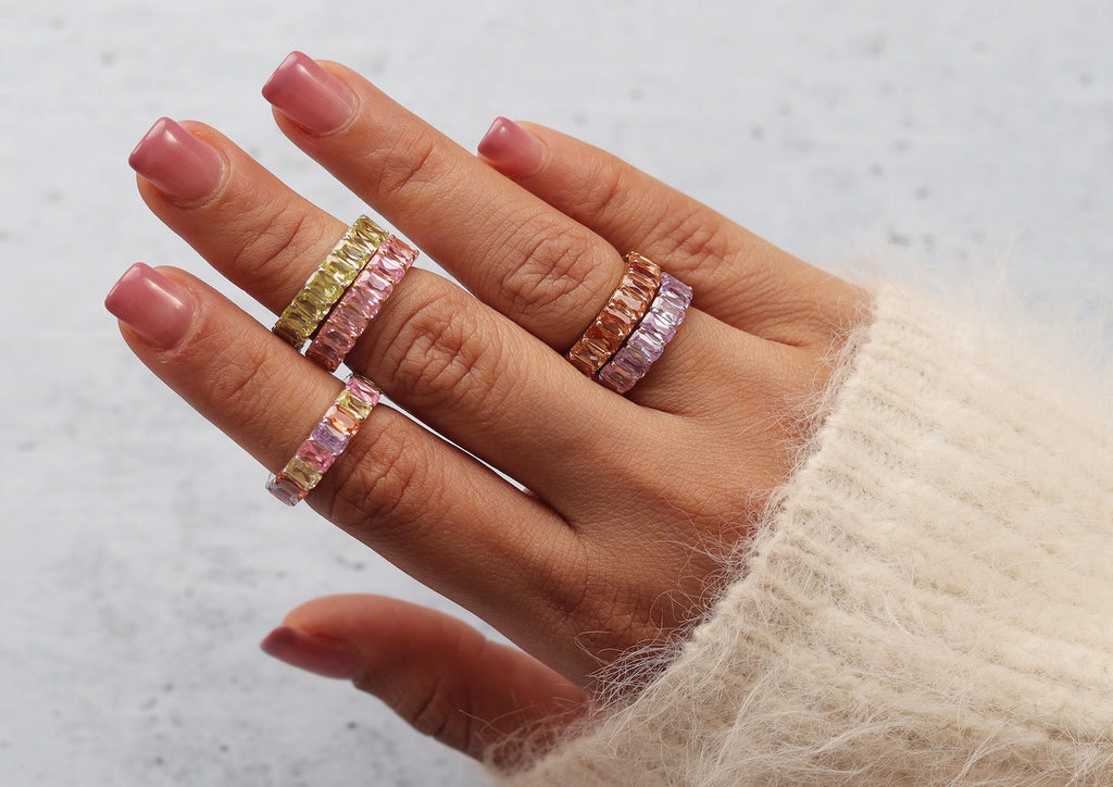 Irise Eternity Ring For Women By Orionz Jewels