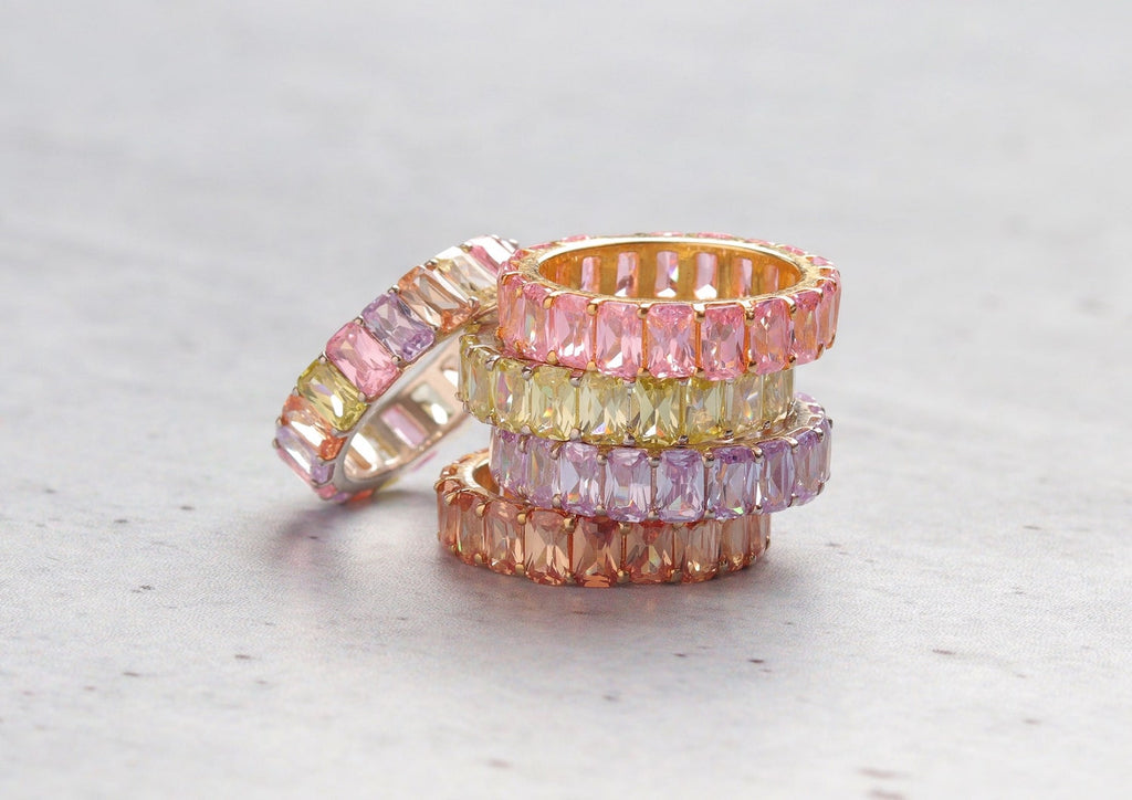 Irise Eternity Ring For Women By Orionz Jewels