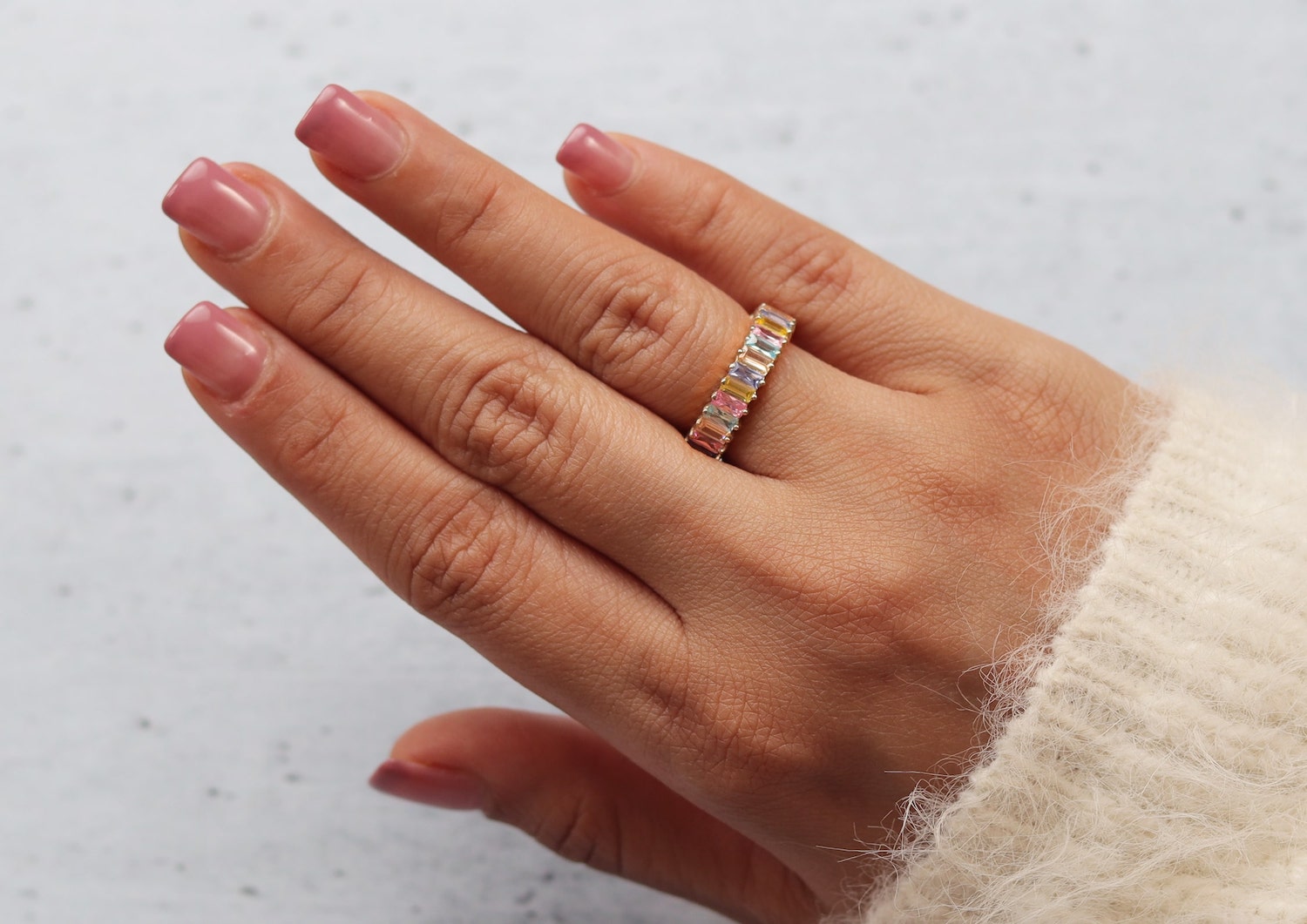 Luminous Eternity Ring For Women By Orionz Jewels
