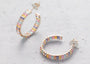 Lumionous Hoop Earrings For Women By Orionz Jewels